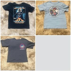 Star Wars and Mario Tee Shirt Bundle 6/7